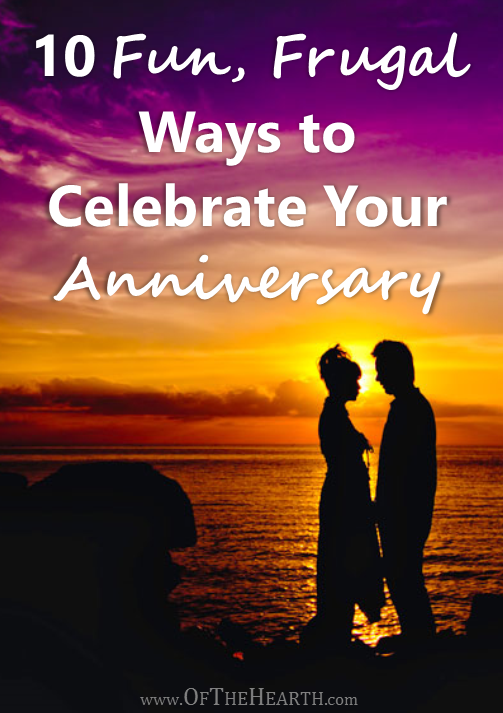 10 Fun, Frugal Ways to Celebrate Your Anniversary