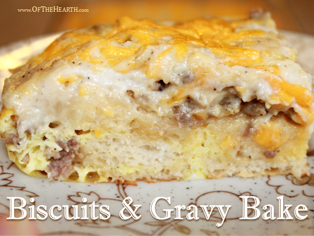 tasty biscuits and gravy bake