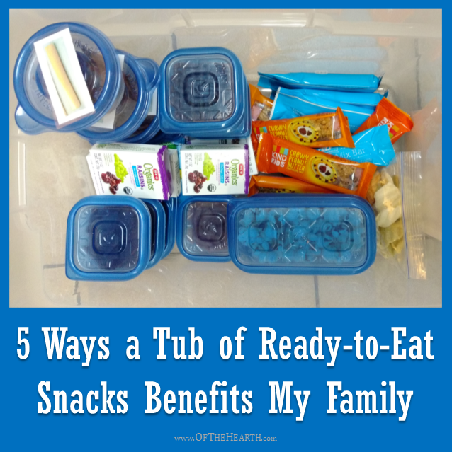 5 Ways a Tub of ReadytoEat Snacks Benefits My Family