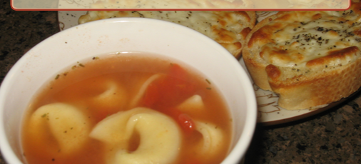 Easy Tortellini Tomato Soup