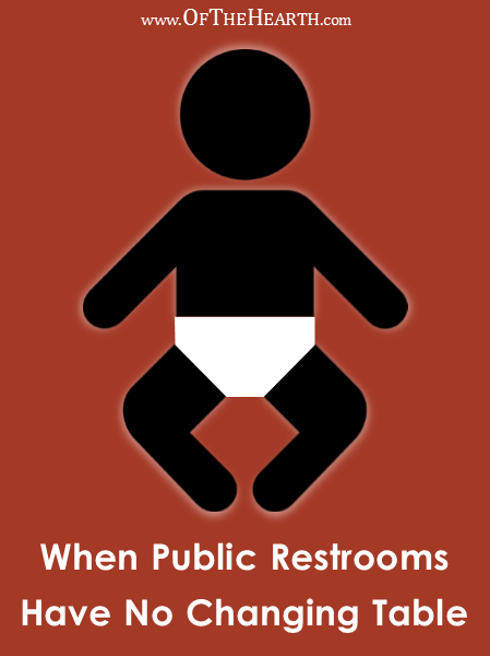Public Restrooms Have No Changing Table