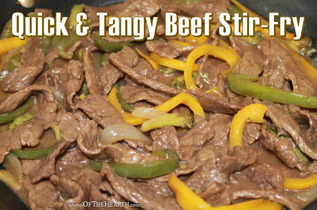 Quick and Tangy Beef Stir-Fry